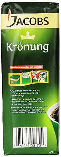 Jacobs Kronung Ground Coffee 500 Gram / 17.6 Ounce (Pack of 1)