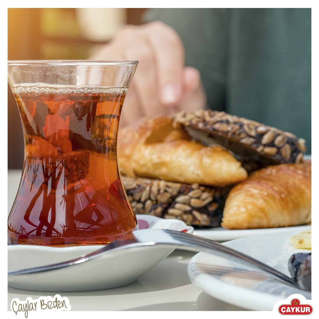 ÇAYKUR Filiz Black Tea, First Harvest Golden Tips, Loose Leaf Premium Tea, Best Flavor 1000g / 35.2 Oz