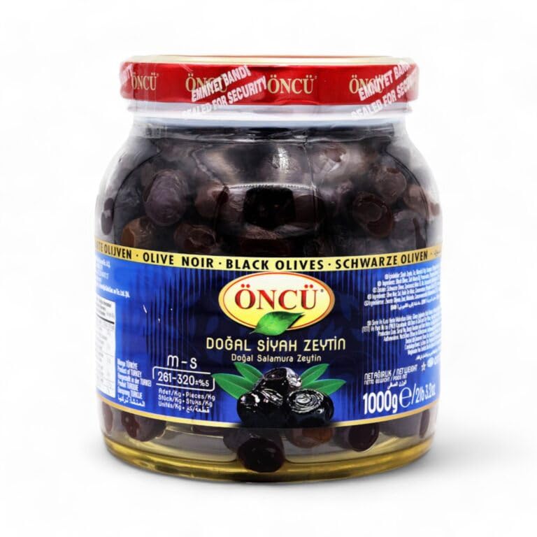 Öncü Black Olives Medium - 2.2 Lb
