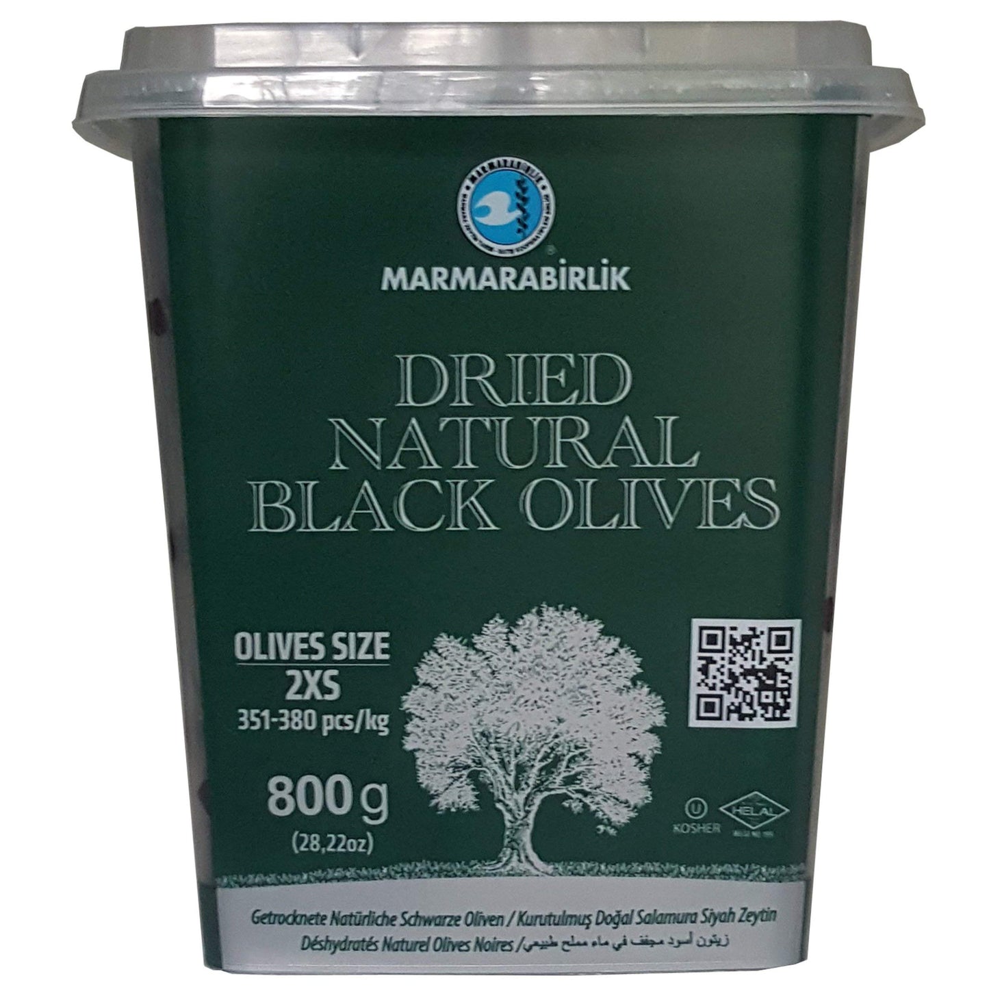 Marmarabirlik Exclusive Black Olive 28 oz (Kuru Sele) - SET OF 2