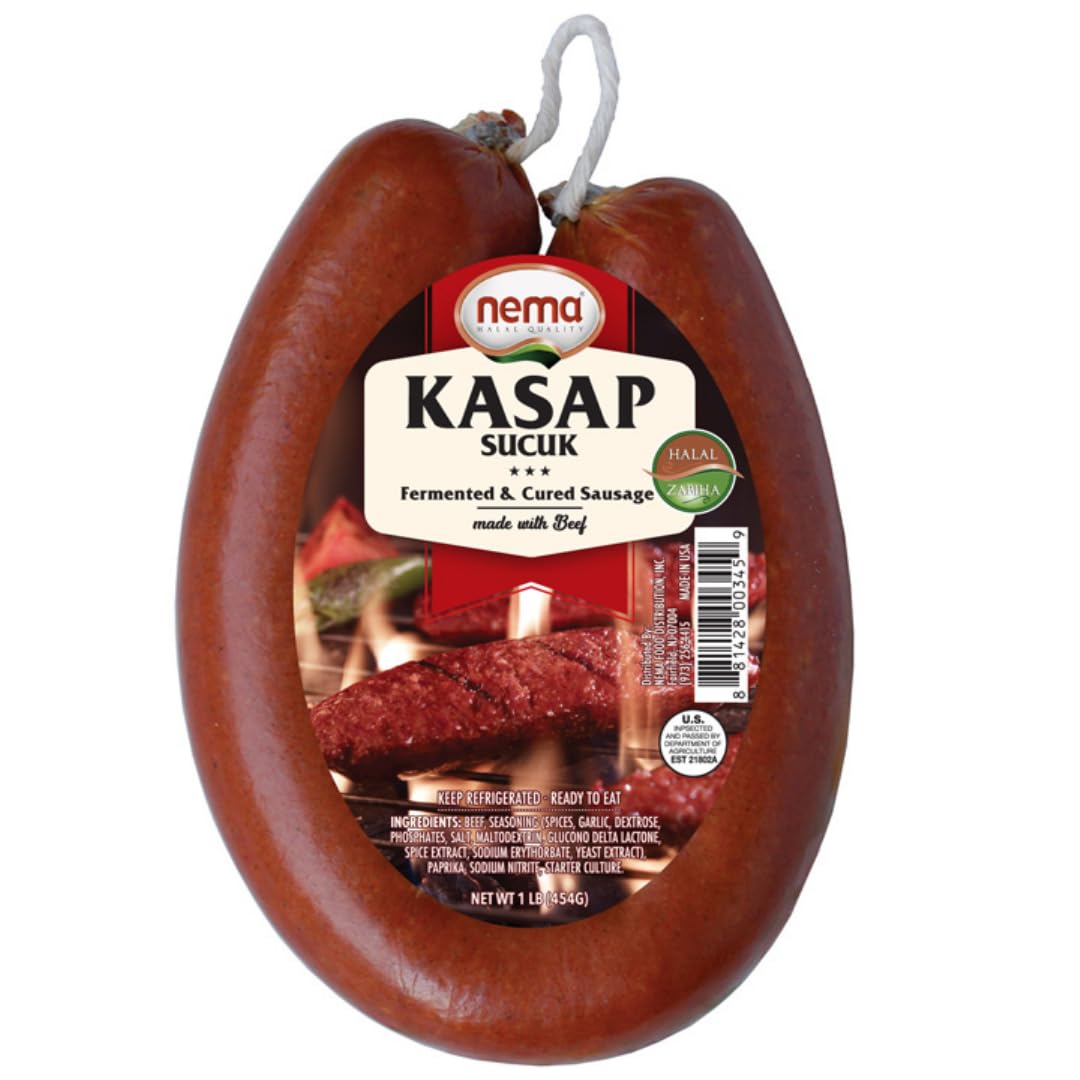 Nema Soujouk Butcher Style classic sujuk sausage 454 grams