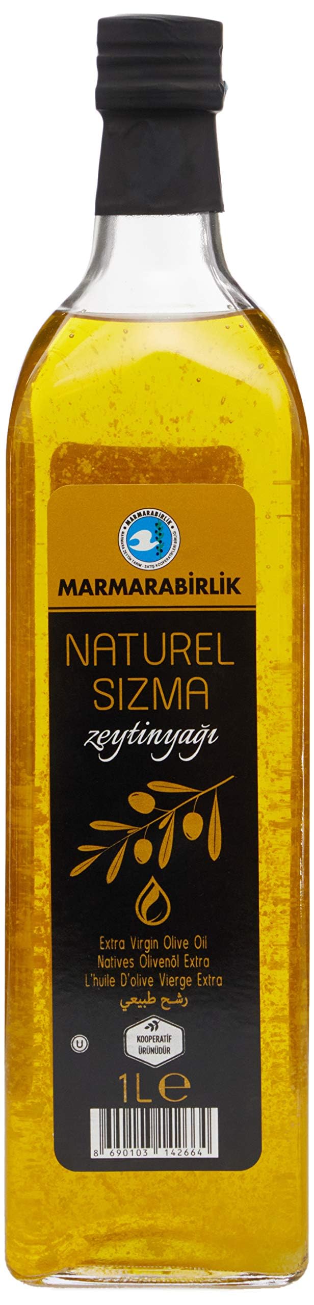 Marmarabirlik Naturel Sizma, Extra Virgin Olive Oil (1 L - 33.8 fl oz)