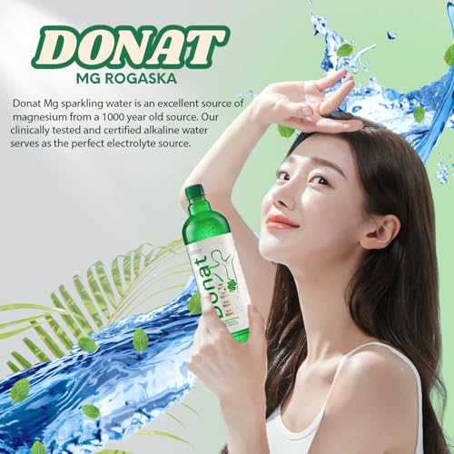 Rogaska Donat Mg Mineralwasser inkl. Pfand, 1 L Flasche, 6er Pack