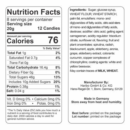 Haribo Pico-Balla Gummy Candy 160g