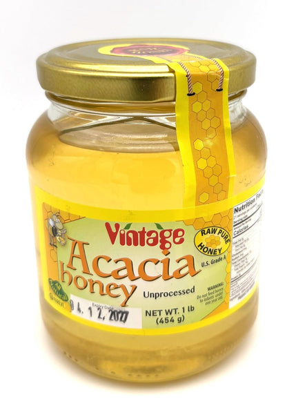 Ukraine Vintage Acacia Honey, Exquisite Taste, Unprocessed, 16 Oz Pack of 1