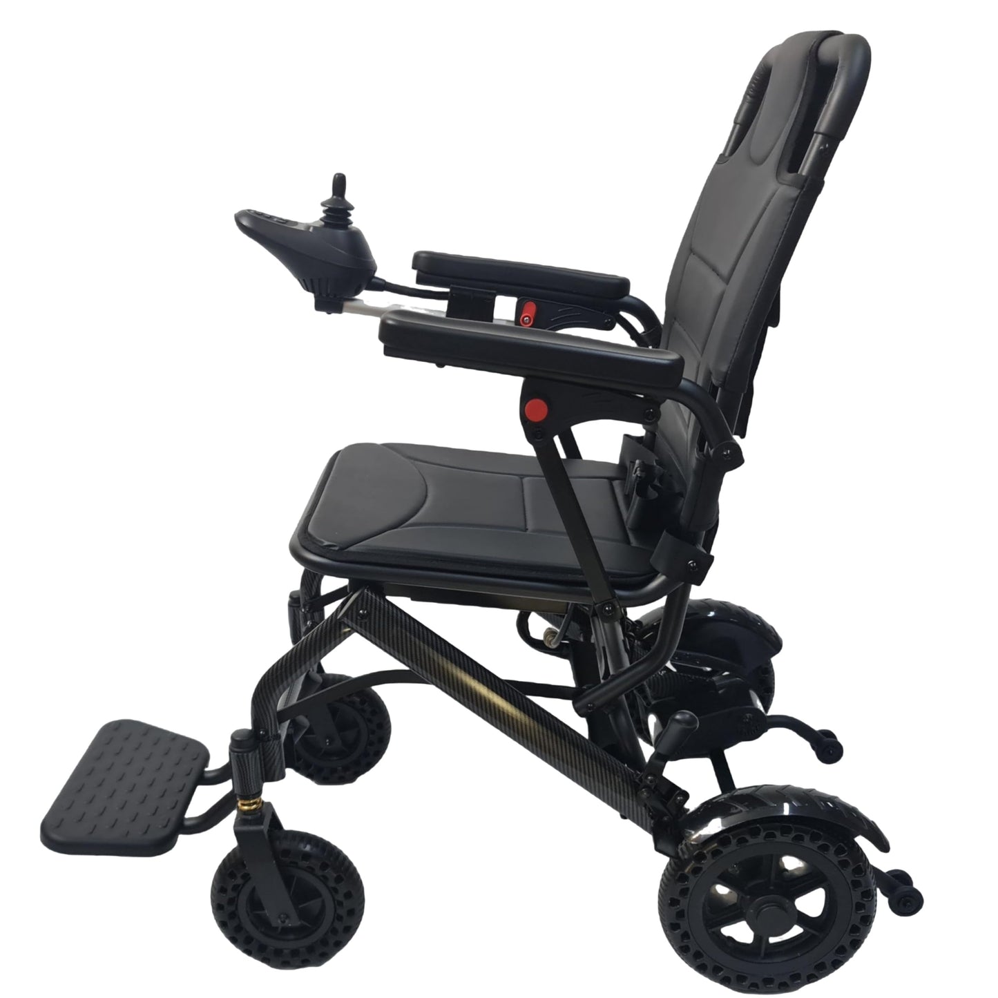 Movex MV03 [2026 Model] Lightweight Foldable Electric Wheelchair for Adults, Only 33lbs, Stylish, Compact Motorized Intelligent Portable Power, Airline Approved
