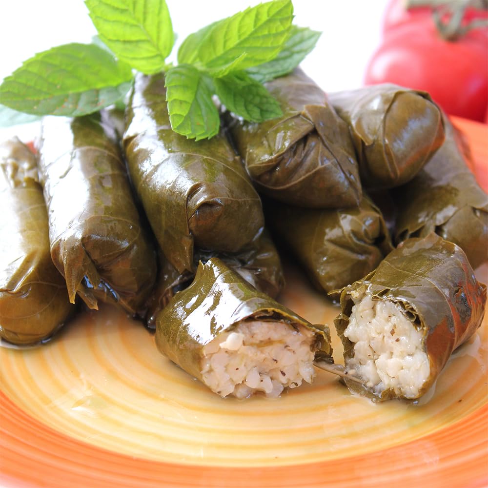 Krinos Grape Leaves in a Jar - Gourmet Leaves Premium Quality