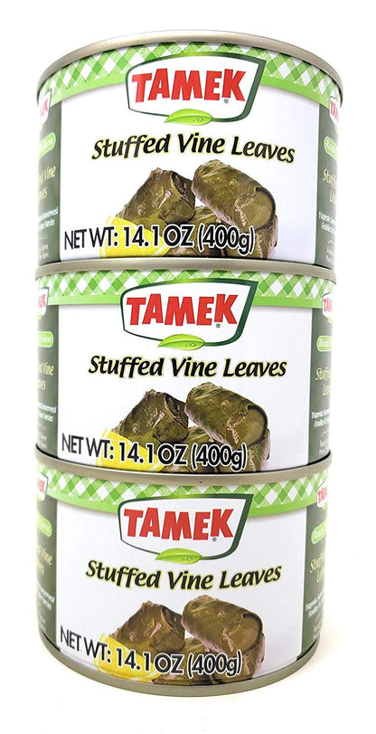 Tamek Stuffed Vine Leaves (3 Pack, Total of 1200g)