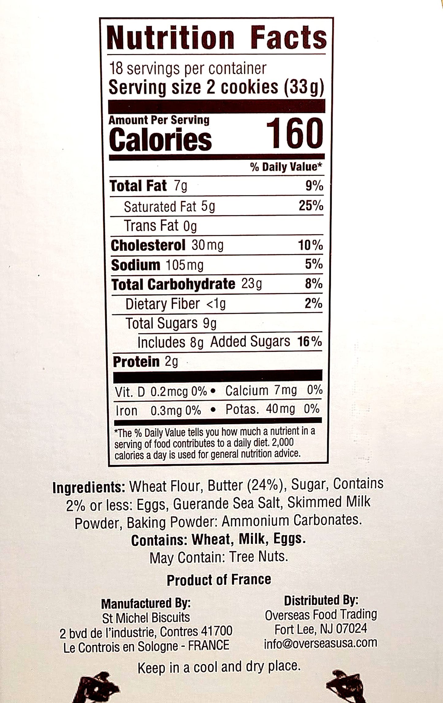 La Grande Galette French Butter Cookies - 4 Pack