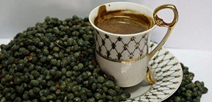 Safran Traditional Coffee Series (Turkish) (Menengic (Pistachio) Coffee 21.16 Oz, Pack of 2)