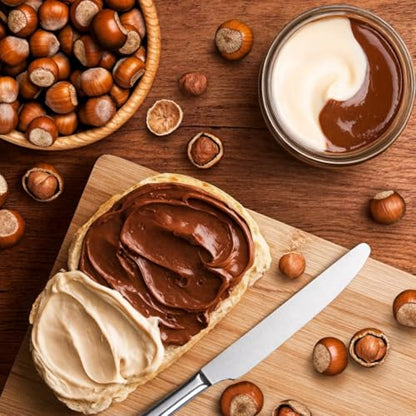 Eurocrem Hazelnut Milk and Cocoa Spread 800g