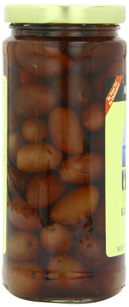 Krinos Kalamata Olives in Vinegar Brine, 16.0 Ounce (Pack of 6)