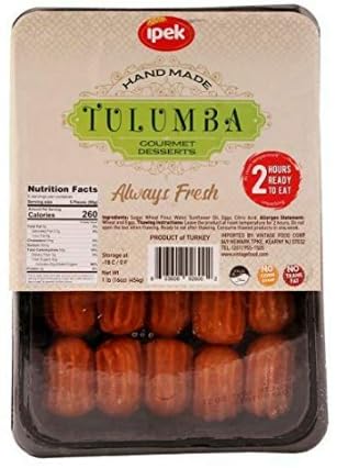 Ipek Tulumba Desert 2.2lb (1kg) or 4.4lb (2kg) Halal Product of Turkey (2.2lb)