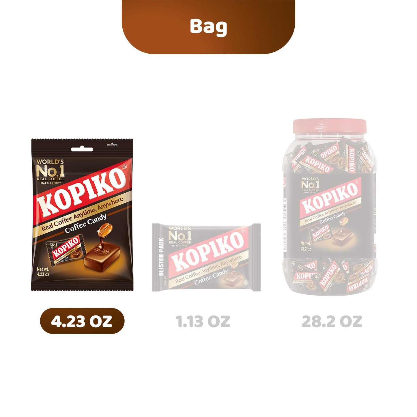 Kopiko Candy, Coffee-kopiko