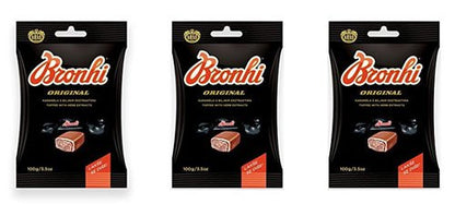 Kras Bronhi Toffee with Herb Extracts 100 gr (Bronhi lakse se dise), 10.5oz, Pack of 3