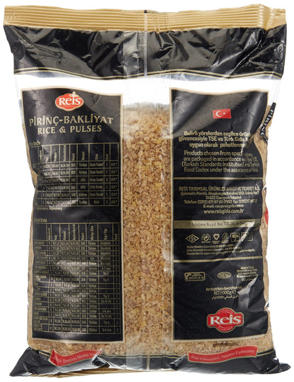 All Natural Whole Wheat Bulgur (Medium Size for Pilafs) 2lb