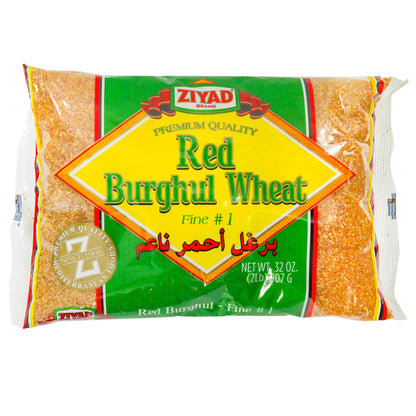 Ziyad Wheat Bulgur – Fiber-Rich Whole Grain, Nutty Flavor & Chewy Texture – Ideal for Tabbouleh, Kibbeh, Curries, Soups & Salads – Easy 30-Minute Prep, Vegan