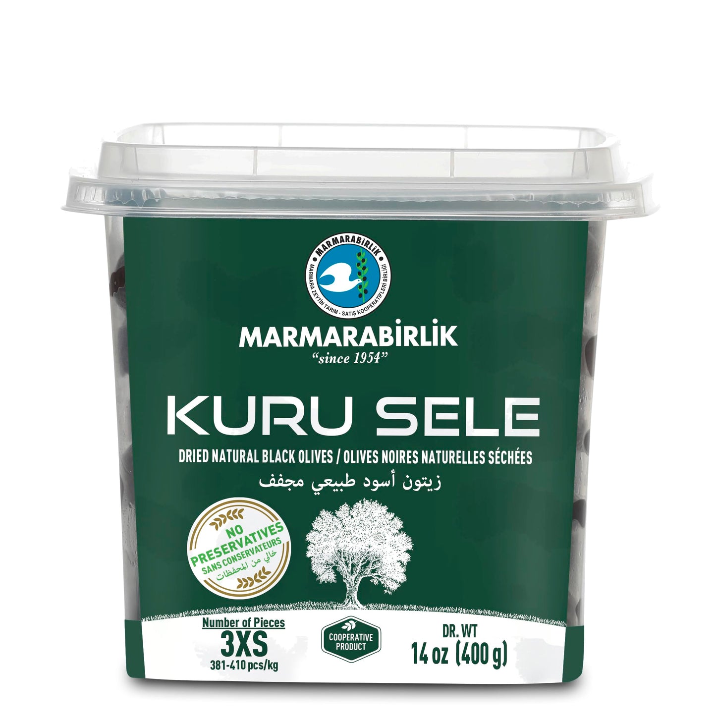 Marmarabirlik Dry Cured Black Olives, Turkish Dried Natural Olives, Gourmet Mediterranean Flavor, Perfect for Salads, Mezze & Breakfast, Vegan, Kosher, Halal, Snack Packs