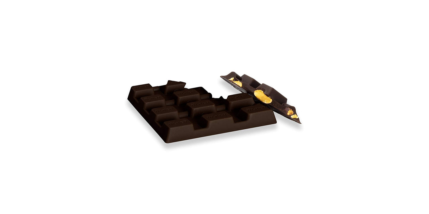 Ulker Butun Antep Fistikli Bitter Cikolata Dark Chocolate with Whole Pistachios Turkish Chocolate Pack of 6