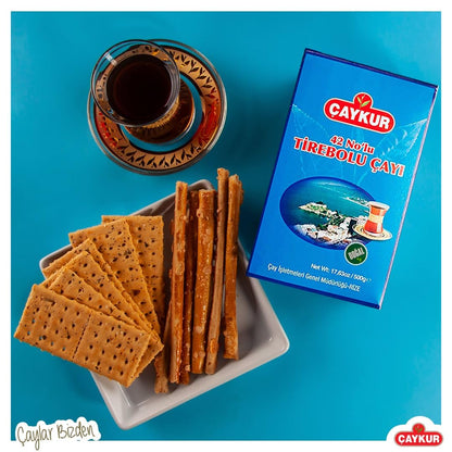 ÇAYKUR Tirebolu 42 Turkish Black Tea, Loose Leaf, Strong Aromatic Flavor, Premium Traditional Breakfast Tea