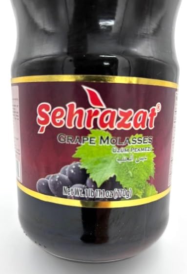 Sehrazat Grape Molasses – 27.1oz (Turkish Uzum Pekmezi 770g)