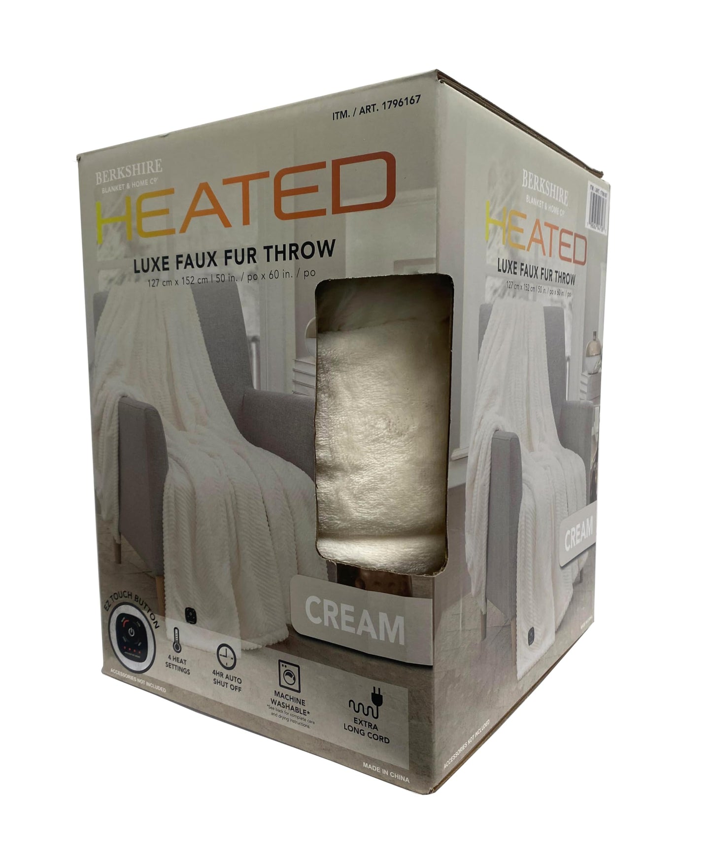 Sepras Berkshire Life Heated Throw 1796167 Designed in New England
