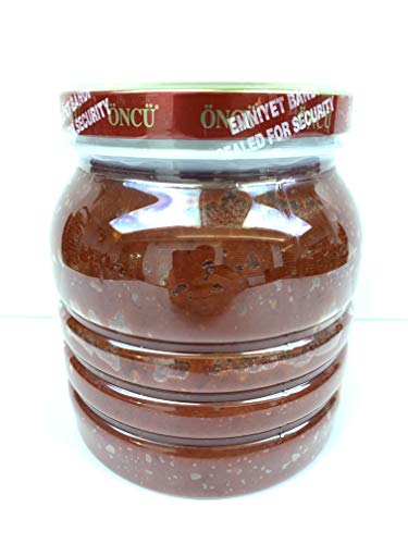 Oncu Traditional and Natural Pastes (Turkish) (Mild Pepper Paste, 1650 Gr / 58.08 Oz)
