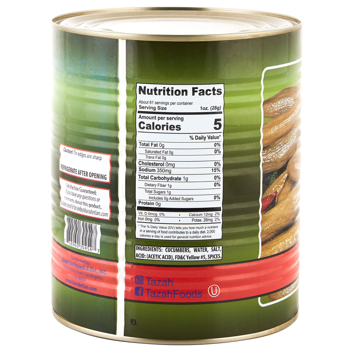 Pickled Cucumbers