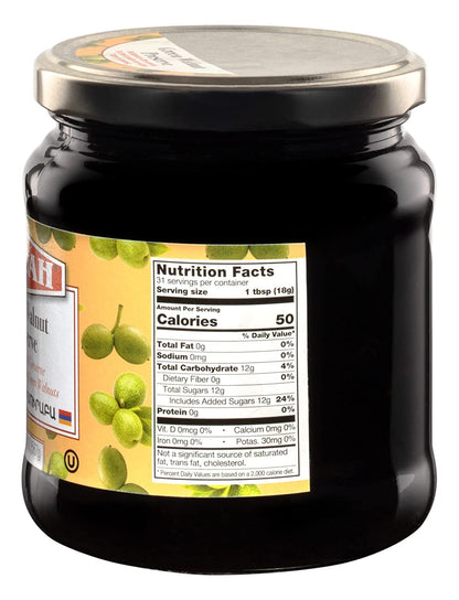 Tazah Walnut Preserve 20oz Artisanal Preserve from Armenian Green Walnuts Kosher, Vegan, Non-GMO, and Gluten-Free