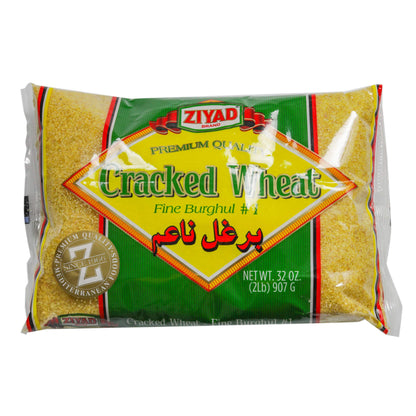 Ziyad Wheat Bulgur – Fiber-Rich Whole Grain, Nutty Flavor & Chewy Texture – Ideal for Tabbouleh, Kibbeh, Curries, Soups & Salads – Easy 30-Minute Prep, Vegan