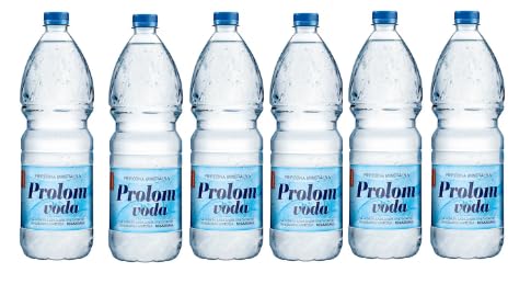 Prolom Natural Mineral Water, 1.5 Liter Bottles, Pack of 6