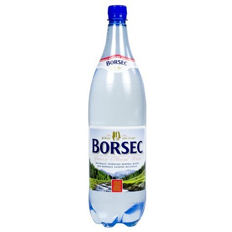 Romania's Borsec - 6 Pack of 50.7oz Mineral Water Bottles