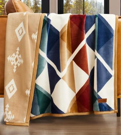 Pendleton Reversible Plush Throw - 50" x 70"