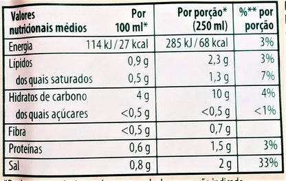 Knorr Sopa de Legumes - Portuguese Asparagus Soup (3 Pack, Total of 6.6oz)