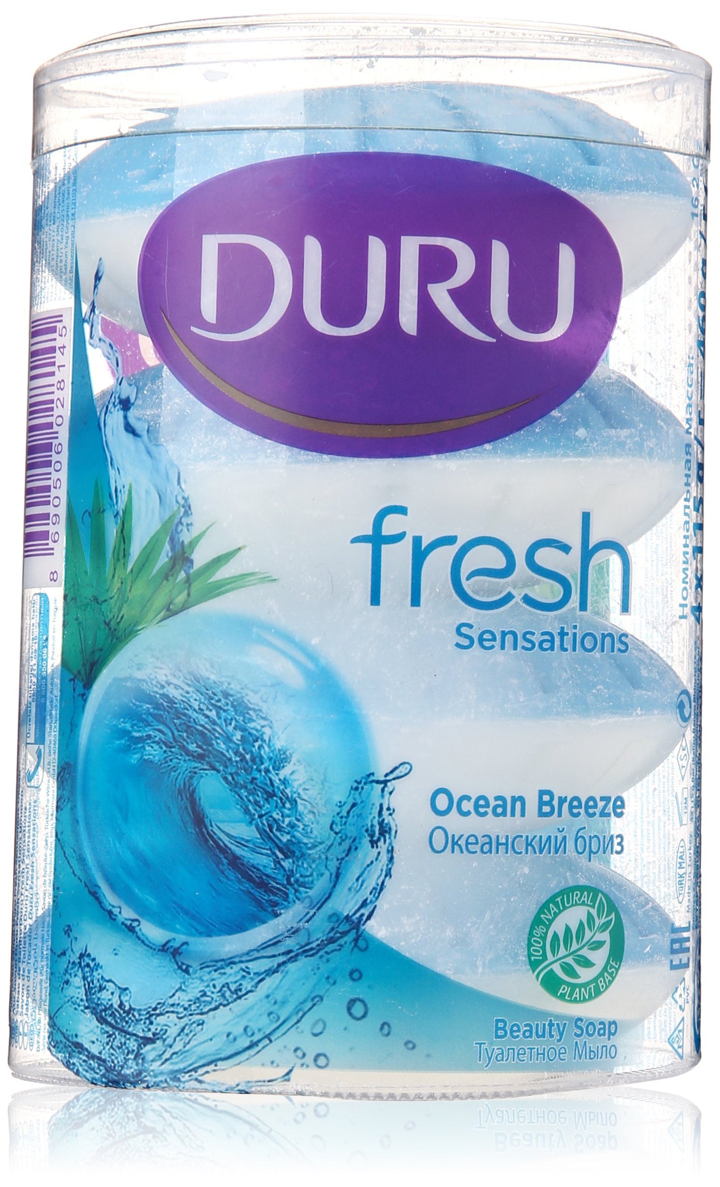 Duru Fresh Sensations Body Wash, Ocean Breeze, 16.2 Ounce