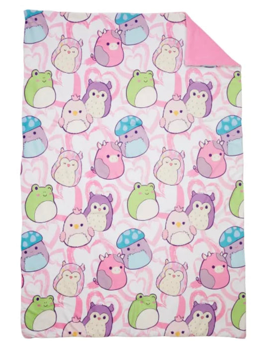 Squishmallows Snuggle Throw 50" x 70"