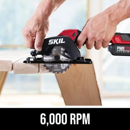 SKIL 4-1/2 in. 24-Tooth & 40-Tooth Carbide Circular Saw Blade Set