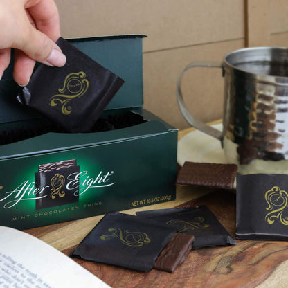 Nestle After Eight, Dark Mint Thins, Large Value Pack. 3 x 300 Grams