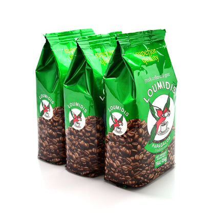 Papagalos Loumidis Ground Coffee, 16 Ounce - Pack of (3) PCS