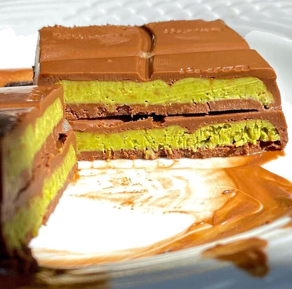 Ulker Cikolata Dubai Chocolate Bar with Kadayif and Pistachio Filling, 93g, Pack of 2
