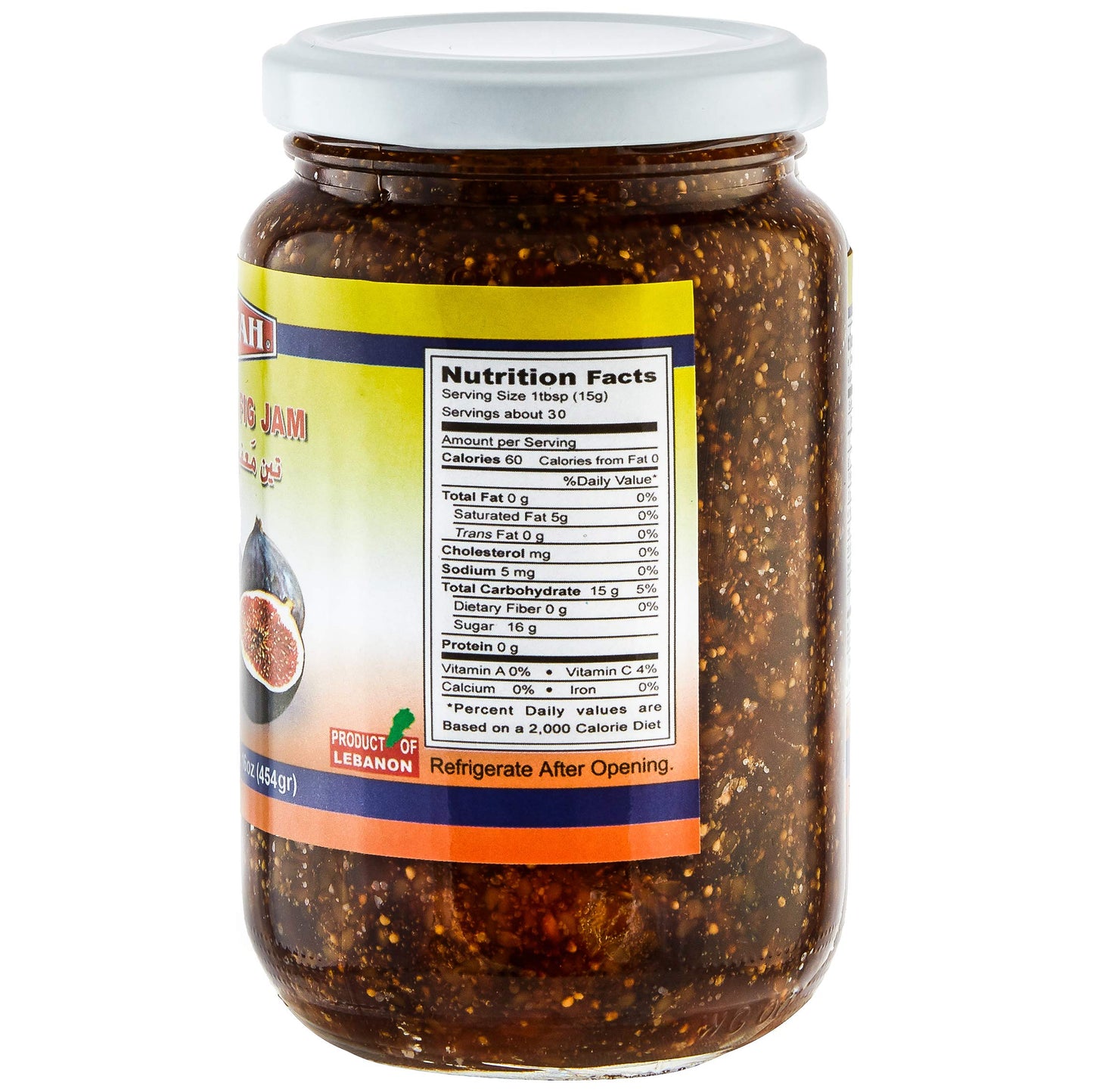 Tazah Cooked Fig Jam 16 Ounce