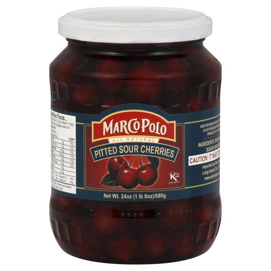 MARCO POLO CHERRIES PTD SOUR, 24 OZ4
