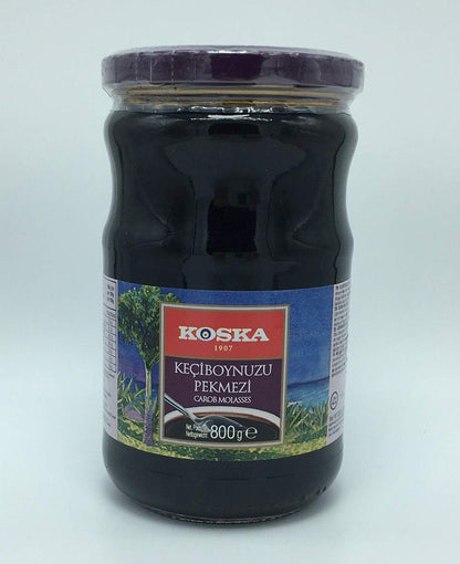Koska Carob Molasses 800g in Glass Jar (Keci Boynuzu - Harnup Pekmezi)