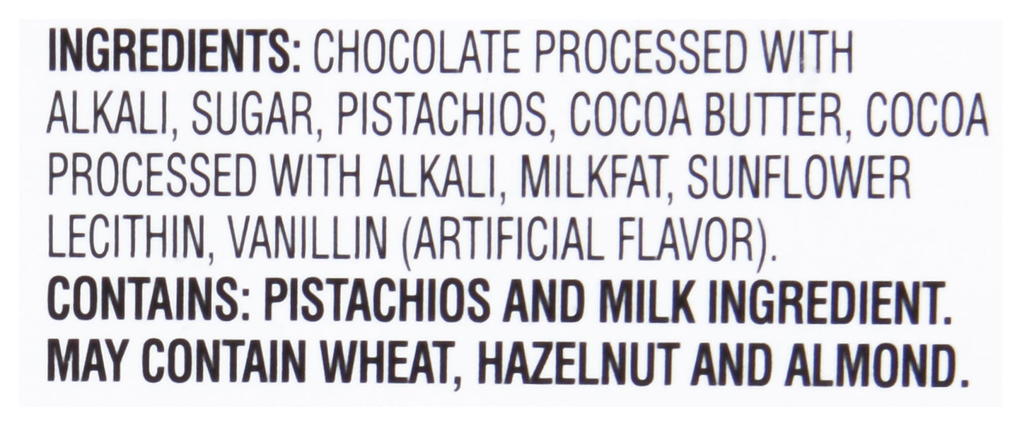 Nestle Damak Dark Chocolate with Pistachios, 2.46 Ounce
