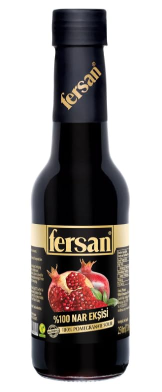 Fersann%100 Pomagranete Sour SET of 2 Nar Eksisi 11.6oz (330g -Glass Bottle)