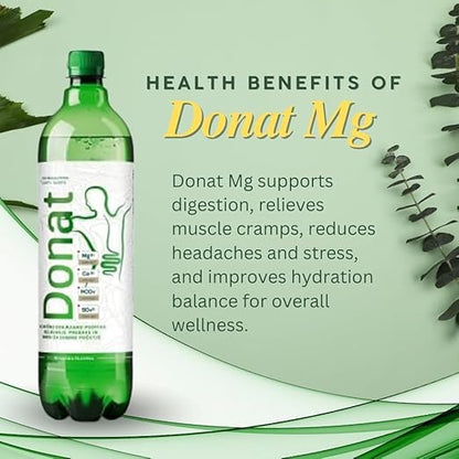 Rogaska Donat Mg Mineralwasser inkl. Pfand, 1 L Flasche, 6er Pack