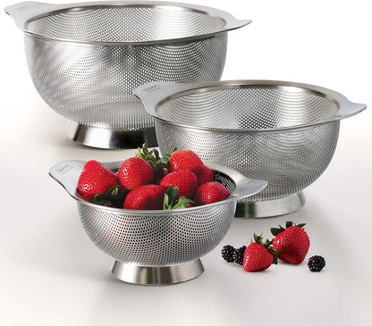 Tramontina Gourmet Stainless Steel Colander Set