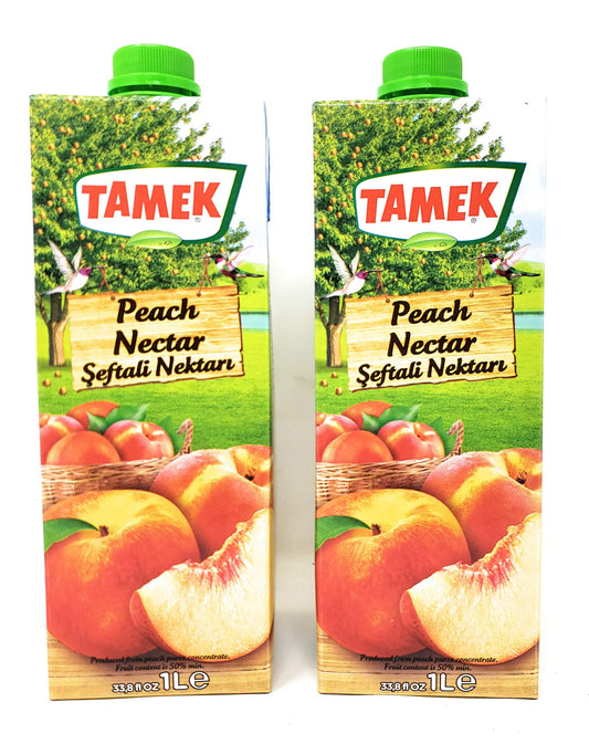 Tamek Fruit Nectar Juice 2 Packs (Peach)