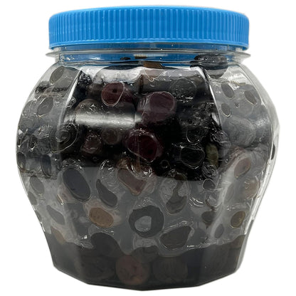 Cebel Turkish Black Olives, 2XS (351-380 olives per kg), 24.6oz (700g)