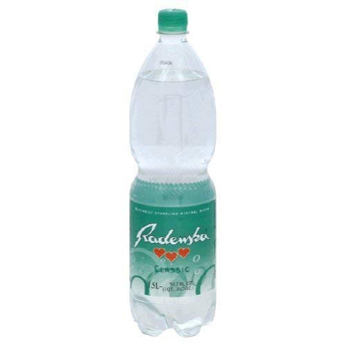 Radenska Water, Mineral, Plastic Btl, 50-Ounce (Pack of 6)